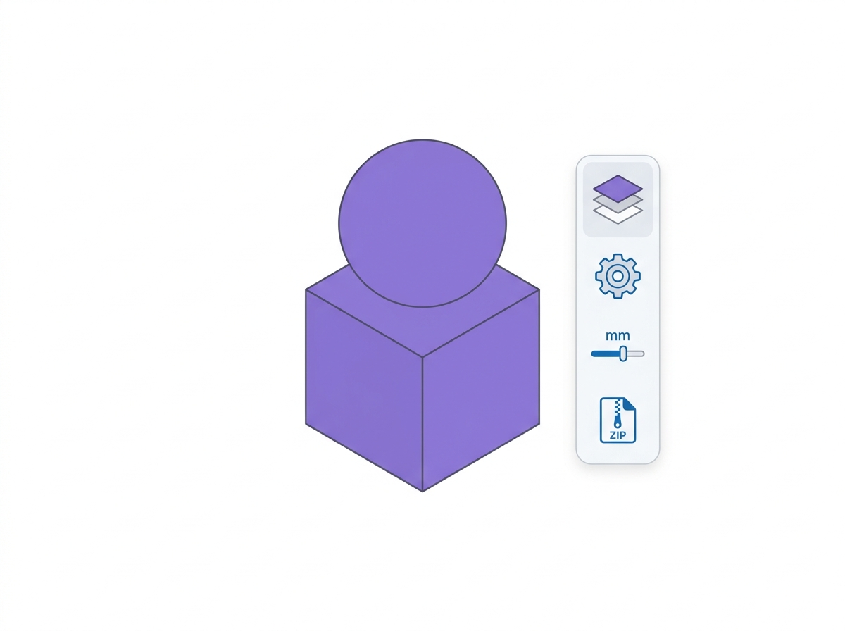 El mejor formato para impresión 3D: archivo 3MF con geometría, color, unidades y configuración en un solo contenedor.