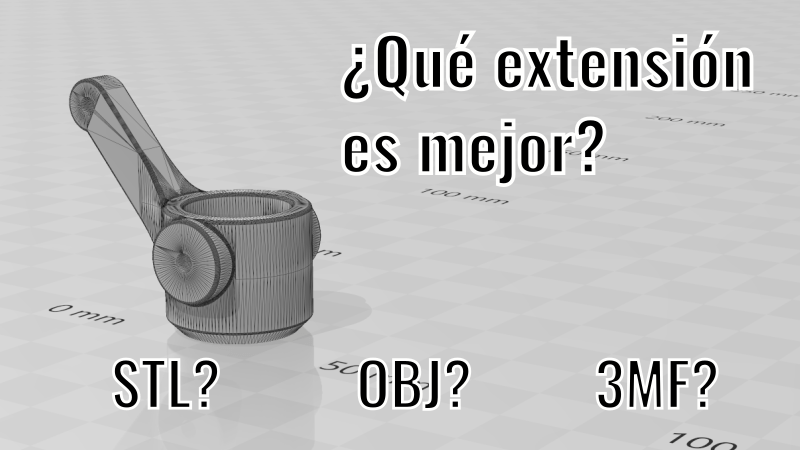 Mejor extensión impresión 3D.