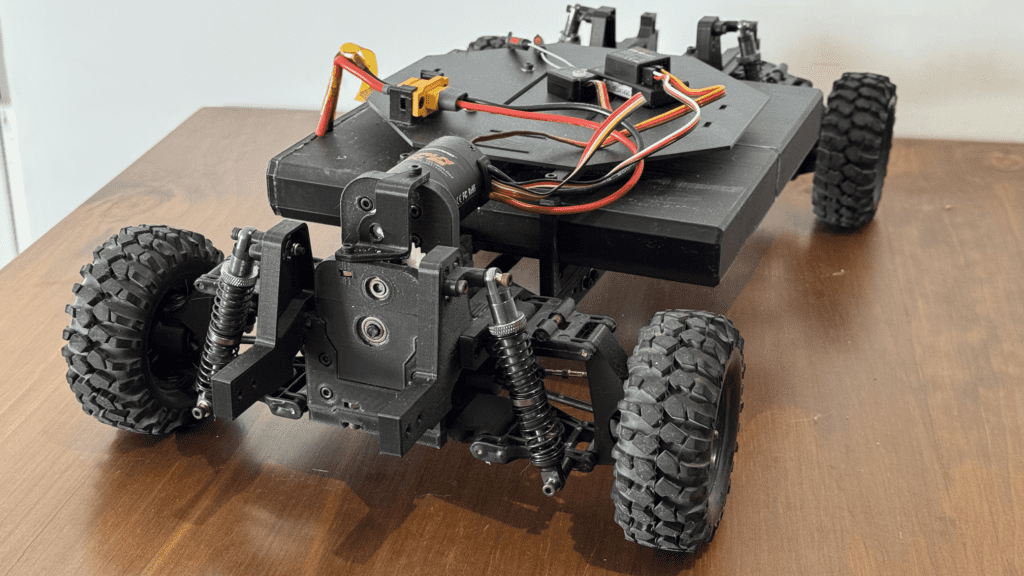 Vehículo todoterreno impreso en 3D