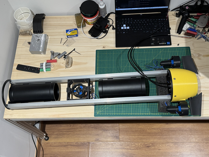 Estructura central del AUV Ai-Apaec.