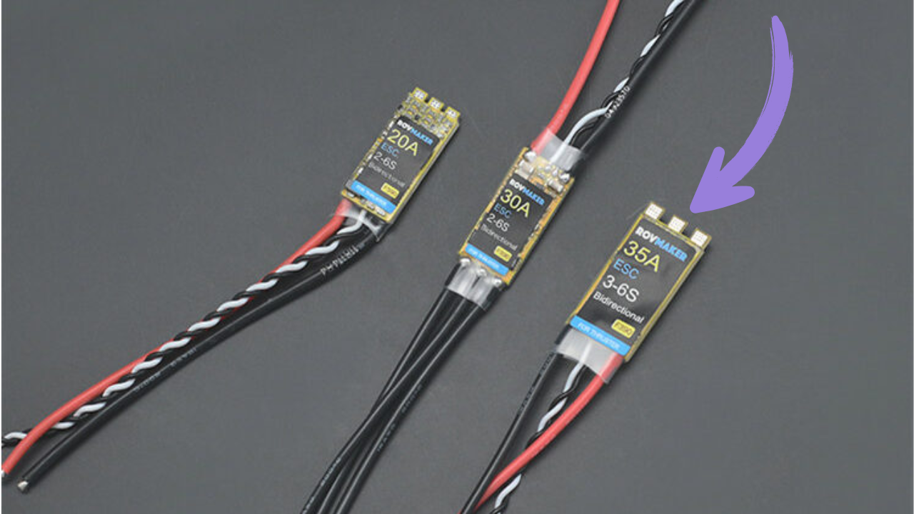 Electronic Speed Controller.