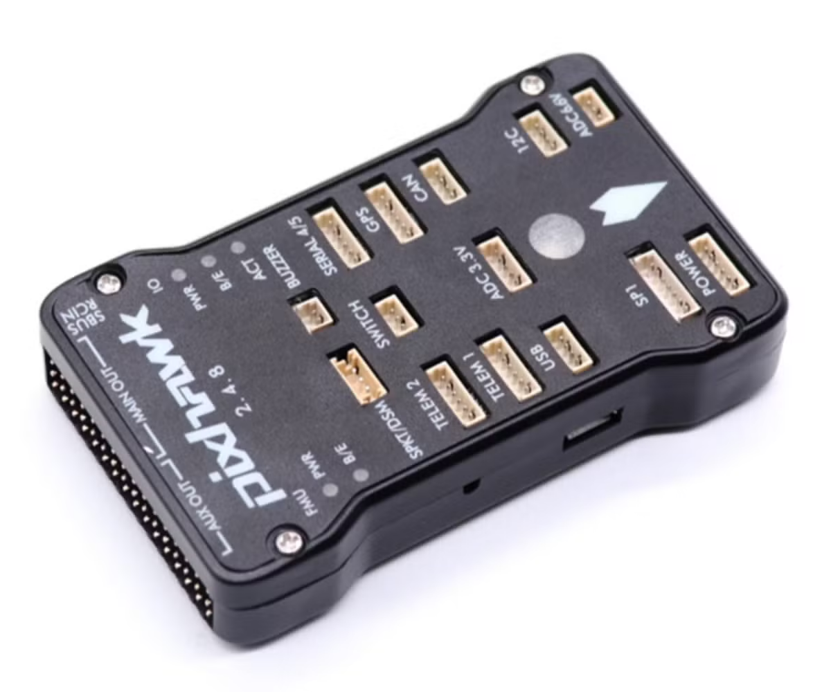 Pixhawk. Componente de la electrónica de control del AUV.
