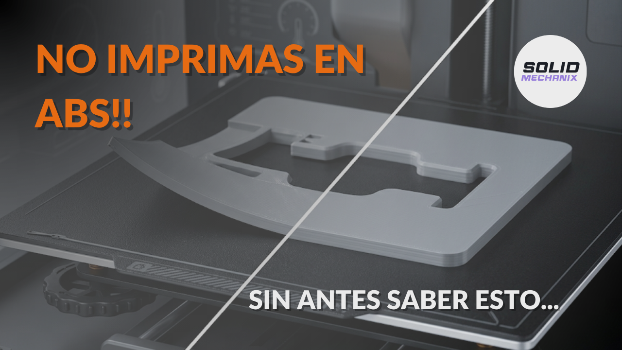 Filamento ABS para impresión 3D.