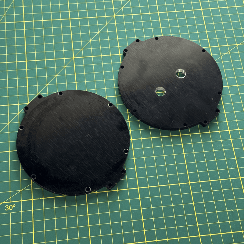 Tapa para cilindro de aluminio.