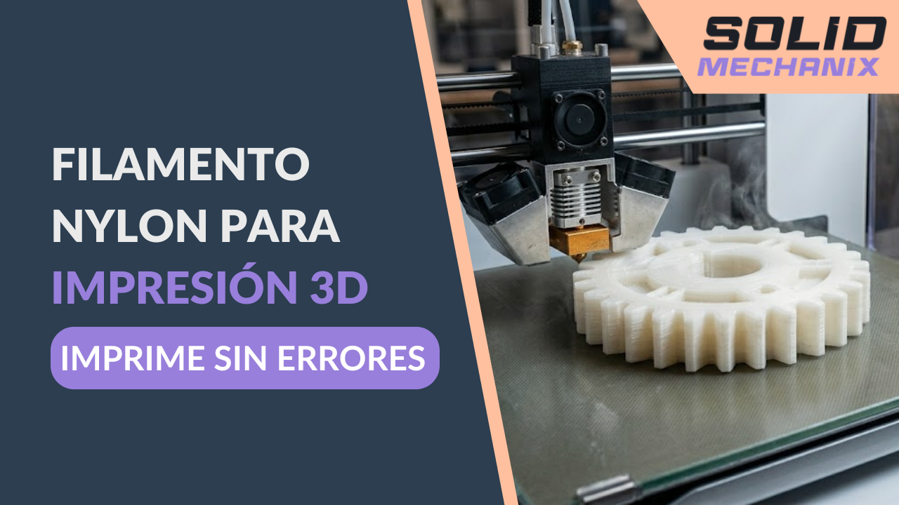 Filamento Nylon 3D.